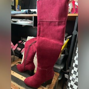 Nine West Women’s Size 6 Tall Suede Women’s Boots